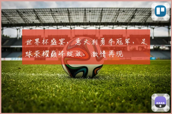 世界杯盛宴，意大利勇夺冠军，足球荣耀巅峰绽放，激情再现